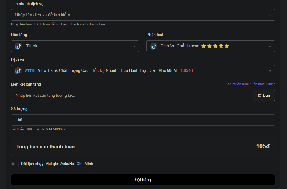 SMM Dashboard